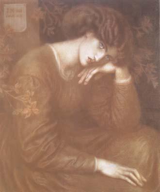 Dante Gabriel Rossetti Reverie (mk28) France oil painting art